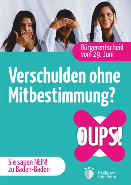 Kiene Pläne von gestern!